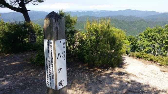 自宅からの”避難”で、『八ヶ峰』（京都府福井県の県境の山）へドライブと登山－それと《低周波騒音問題》