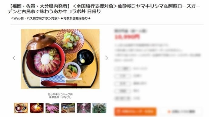 家族と日帰りバスツアーに行きました