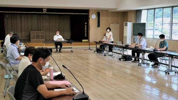 生坂農業未来創りプロジェクト会議&保育園複合遊具設計・設置工事プロポーザル審査会&上野ぶどう畑上空からの風景