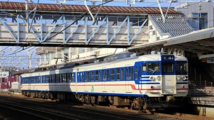 信越本線を走る115系3481M快速新潟行き乗車