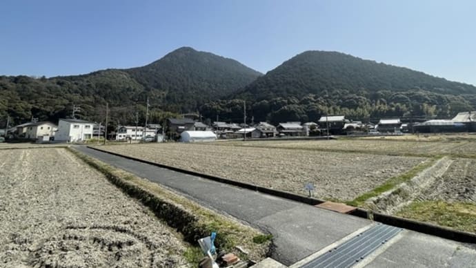近江富士・三上山と女山～表登山道・裏登山道周回コース～