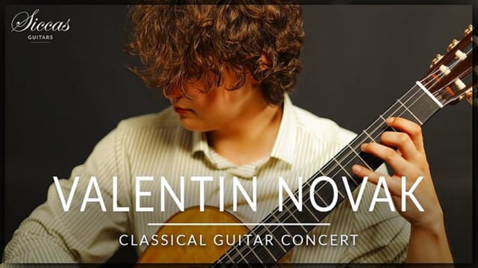 Valentin Novak - Classical Guitar Concert | Bach, Chopin & Villa-Lobos | Siccas Guitars