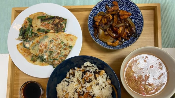チヂミ定食