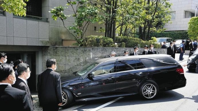 安倍元総理のご遺体 自宅へ