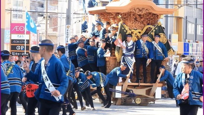 岸和田だんじり祭1