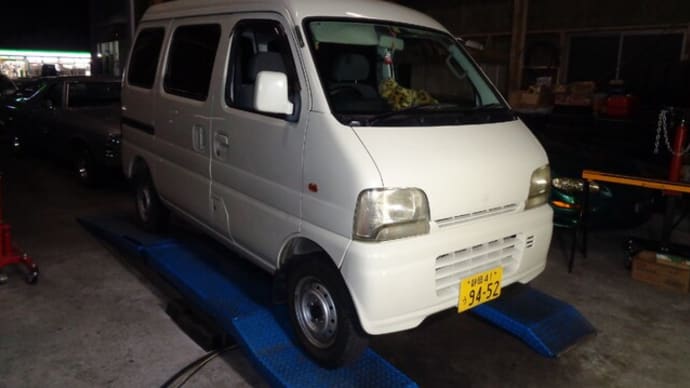 平成13年 スズキ エブリィバン 車検整備