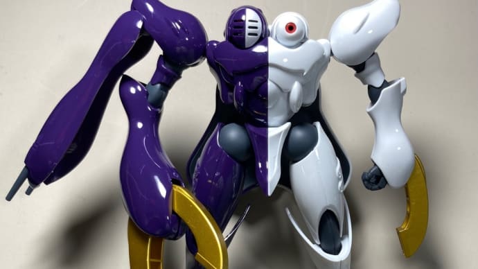 ②ガンプラ HGUC 1/144 ディキトゥス(影のカリスト専用機)組立中です!