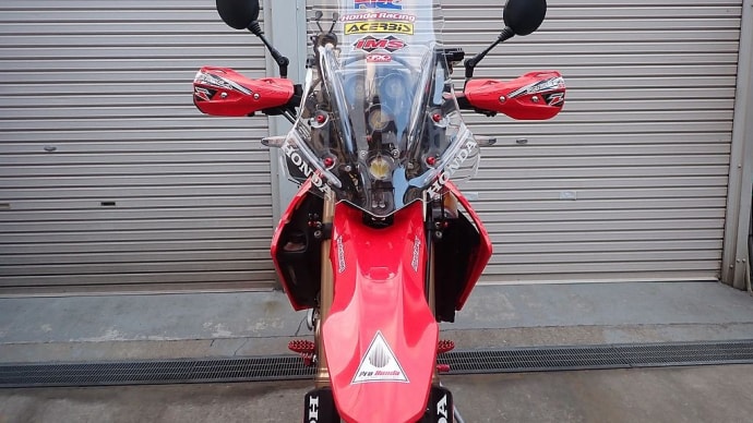 お客様所有車、NAMIさんのHONDA CRF250Lが進化しました!