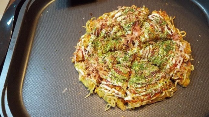 お家でお好み焼き