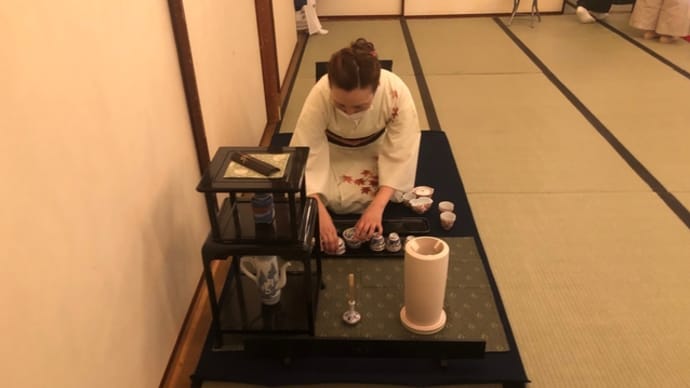 七夕茶会を浮月楼で