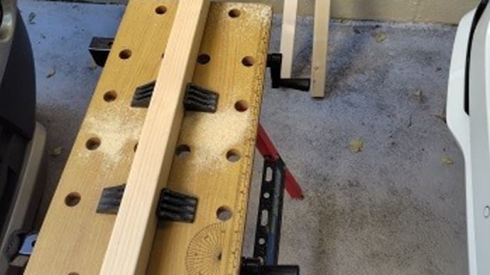 車中泊ベッドの作成1