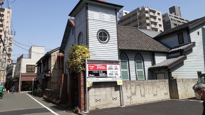 モッコウバラの根津教会