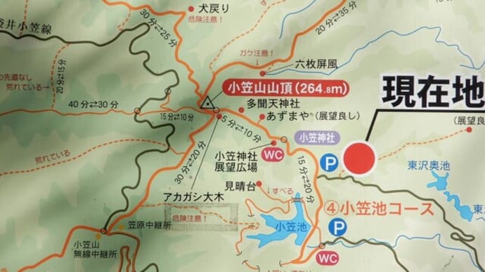 小笠神社 参道の壁