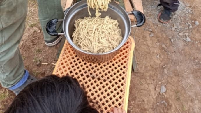 味噌作りと醤油絞り