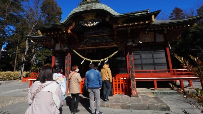 玉村八幡宮にお参り