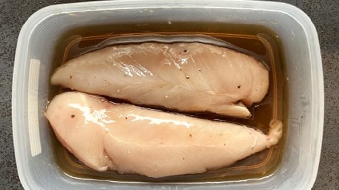 燻製~鳥のささみの燻製~スノーピーク~コンパクトスモーカー