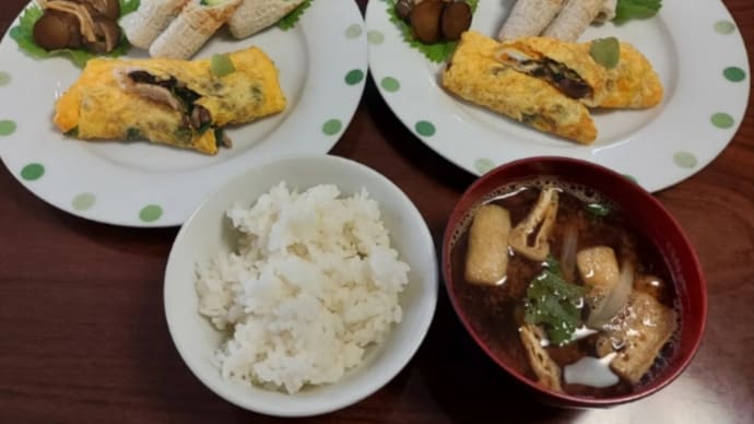 今日の朝ごはん