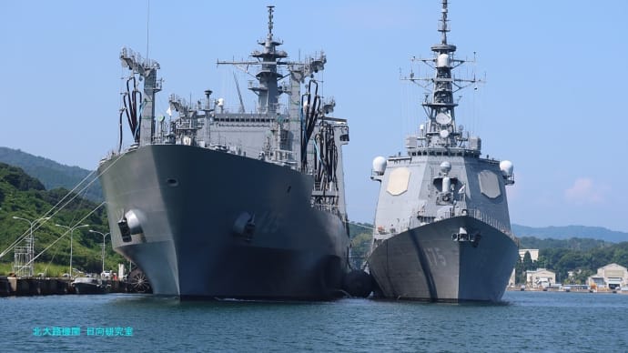 【G7X撮影速報】舞鶴基地新護衛艦やはぎ&あがの(1)軍港めぐり遊覧船出航(2022-09-07)
