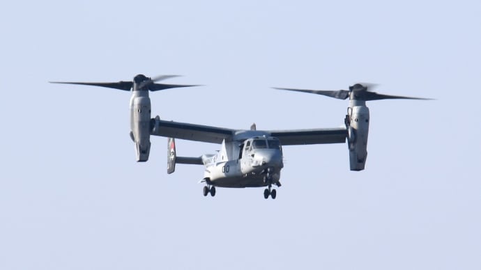 米海兵隊 「 MV-22B オスプレイ 」 ( VMM-265 / EP00 168243 ) 2022年9月 丘珠