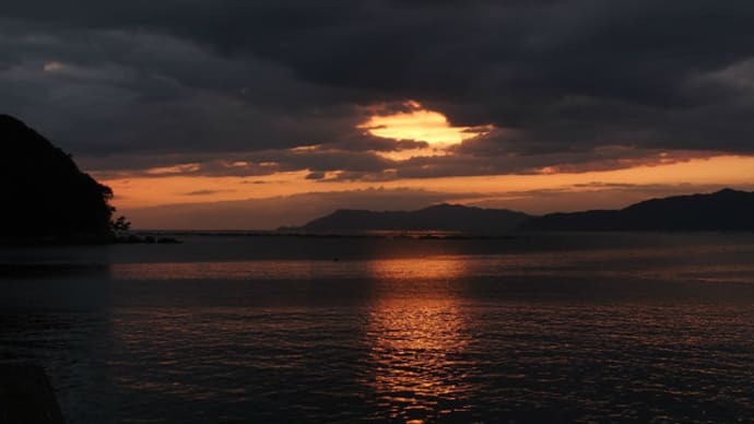 夏の夕景