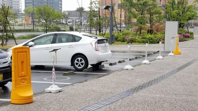 コンビニお客様駐車場での迷惑駐車対策グッズ