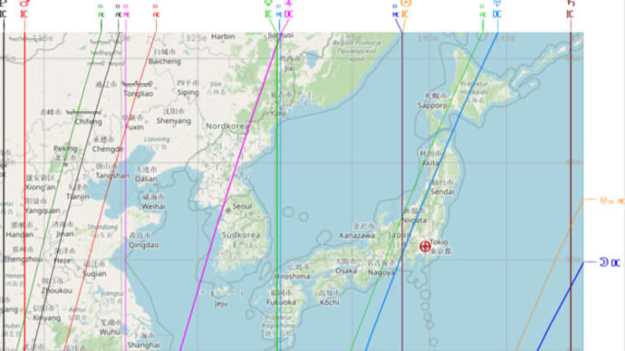 2月17日 牡牛座上弦の地図