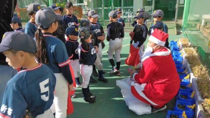 ⚾練習納め→🌸納会＆6年生を送る会