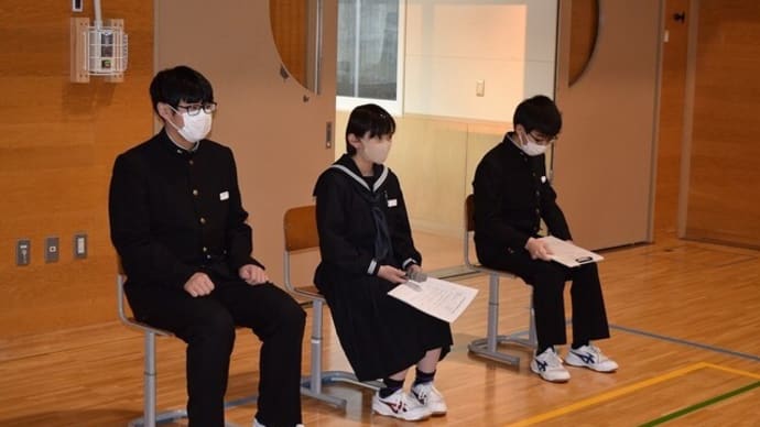 生徒会立会演説会
