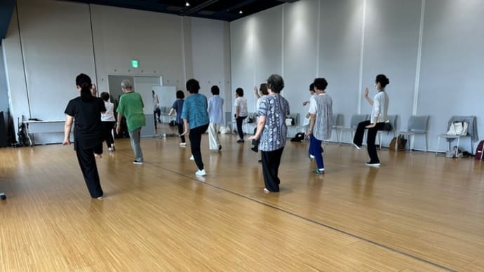 「体調不良で太極拳」