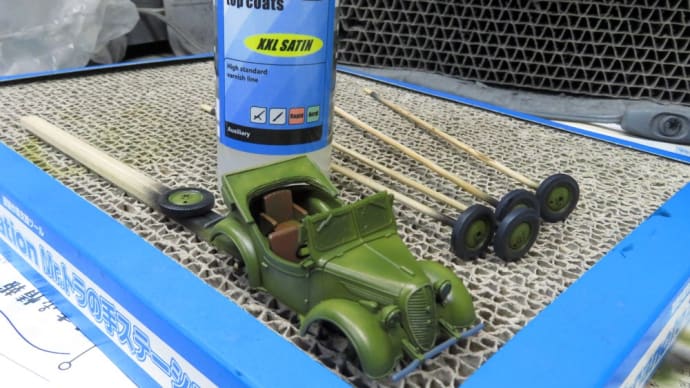 95式小型乗用車(くろがね四起) タミヤ 1/48 #5 フィギュア