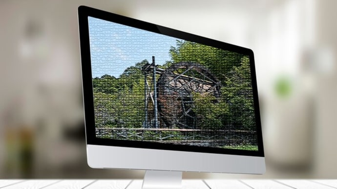 画像の自由な変形~Photoshop Elements