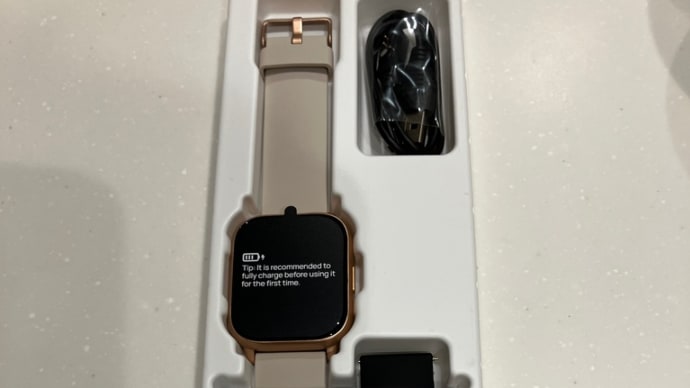 スマートウォッチ装着
