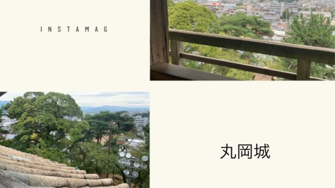 【坂井市】柴田勝家が甥に築城させた丸岡城へ