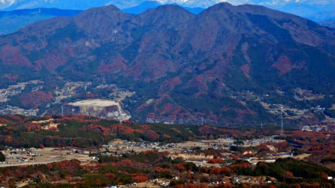 十二ヶ岳から小野子山縦走しました 20231217