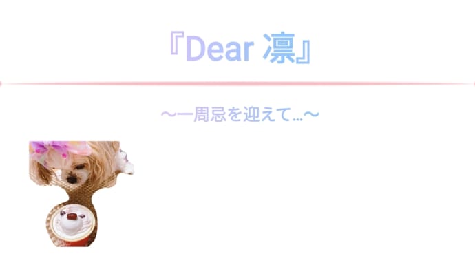『凛へ』