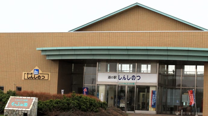 新篠津の道の駅と白鳥1