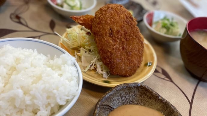 ワンコイン健在 日替り定食@季節料理 藤原 明石