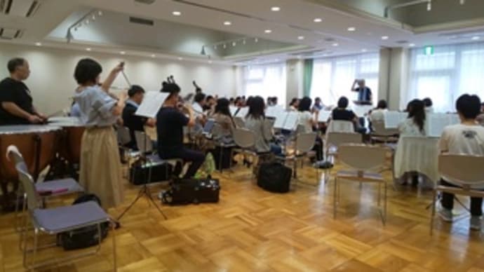 ユニ響の集中練習