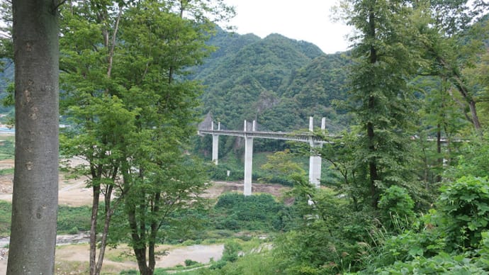 2019初秋!新潟県上越市への旅からの帰り道/八ッ場ダム@不動大橋