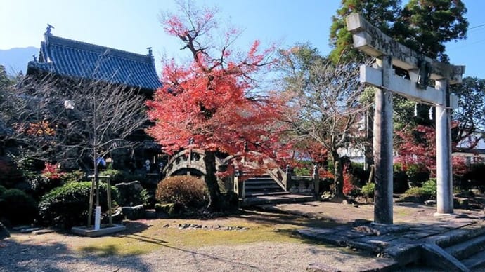 須佐能袁神社、天満宮 JR九州ウオーキング