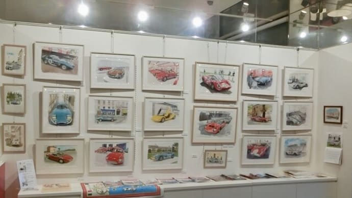 明日土曜日から、フィアットカフェ松濤個展が始まりますよ。