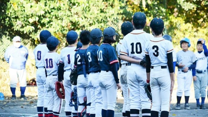 新宿区少年軟式野球連盟【6年生送別大会】