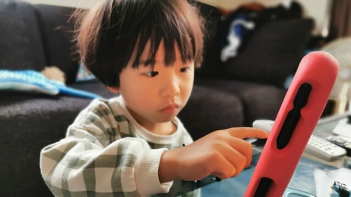 『ママが居る生活に戻り週明けなので保育園へ···』