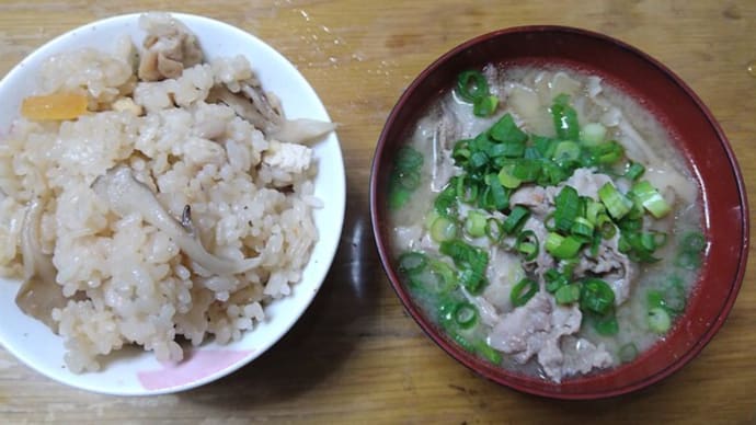 秋めいた感じの食卓 2024/10/22