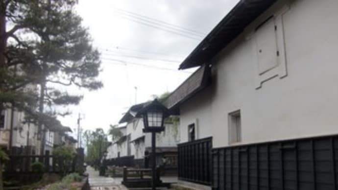 瀬戸川と白壁土蔵群 in 岐阜県飛騨市古川