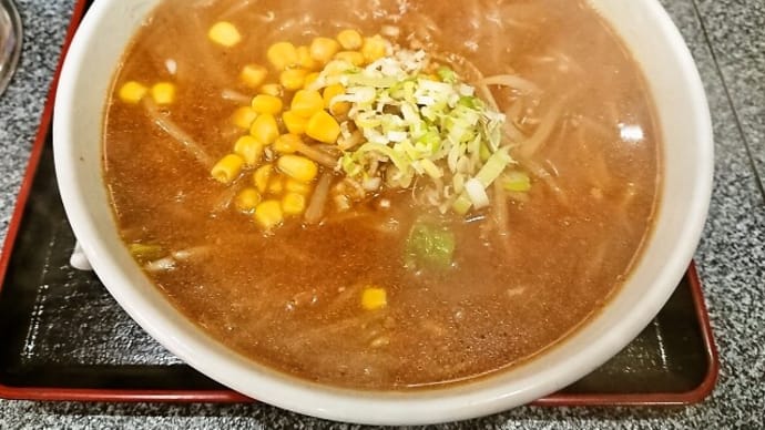 中国菜館 生駒軒で味噌ラーメン（2021年6月11日）