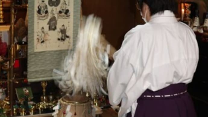 命光秘流鳴釜神事祭を厳修致しました