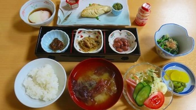朝食@銀婚湯