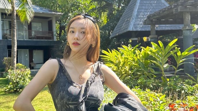 バカンスを楽しむチェンシャオ