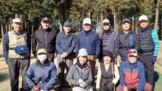 快挙続出の3月定例競技会 　白井健康元気村「パークゴルフ楽しむ会」